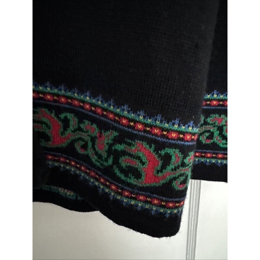 Pendleton Women’s Sweater Black Medium Cardigan P… - image 3
